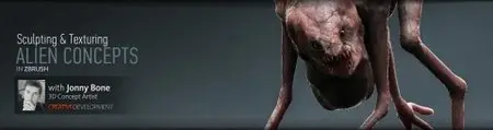 Digital Tutors: Sculpting Alien Concepts in ZBrush with Jonny Bone (2012)