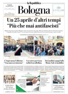 la Repubblica Bologna - 26 Aprile 2024