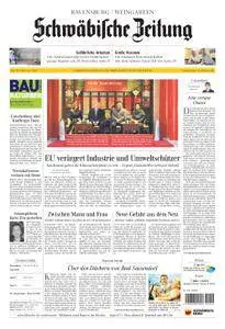 Schwäbische Zeitung Ravensburg - 09. November 2017