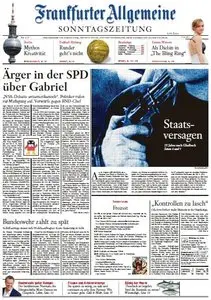 Frankfurter Allgemeine Zeitung am Sonntag, 11. August 2013