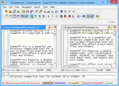 ExamDiff Pro Master Edition 7.0.1.21 (x86/x64)
