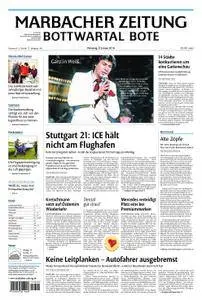 Marbacher Zeitung - 09. Januar 2018