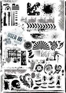 Grunge Shapes
