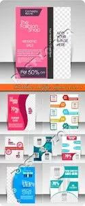 Brochure and flyer layout vector 8