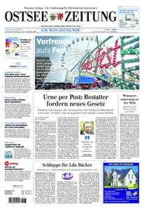 Ostsee Zeitung Wismar - 17. November 2018