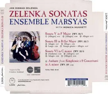 Ensemble Marsyas with Monica Huggett - Jan Dismas Zelenka: Sonatas (2012)