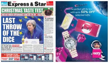 Express and Star City Edition – December 10, 2018