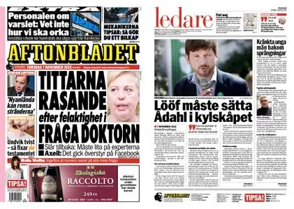 Aftonbladet – 07 november 2019