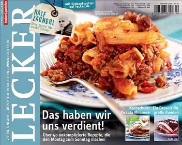 Kochen und Geniessen Lecker Magazin Oktober No 10 2011