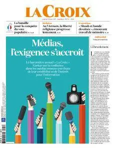 La Croix du Vendredi 3 Février 2017