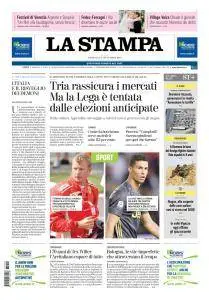 La Stampa Novara e Verbania - 2 Settembre 2018