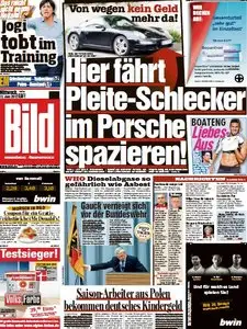 Bild Zeitung vom 13. Juni 2012