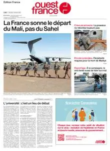 Ouest-France Édition France – 18 février 2022