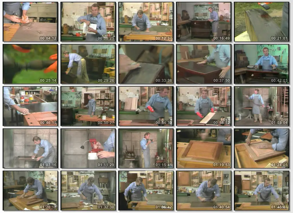 Wood Finishing With Frank Klausz - Fine Woodworking DVD Workshop