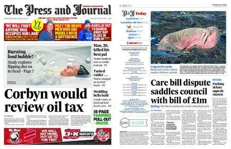 The Press and Journal Aberdeen – March 10, 2018