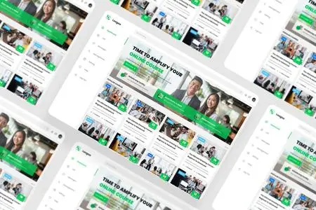 Course Dashboard UI Kit