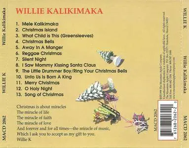 Willie K - Willie Kalikimaka (1999) {Mountain Apple}