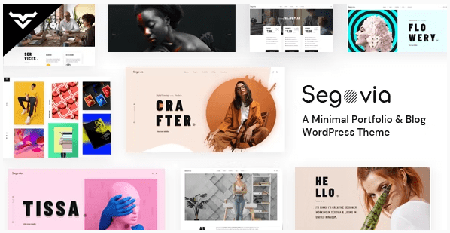 Themeforest - Segovia v1.6.0 - A Minimal Portfolio And Blog WordPress Theme