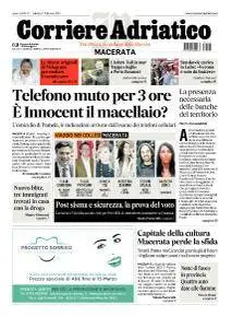 Corriere Adriatico Macerata - 17 Febbraio 2018