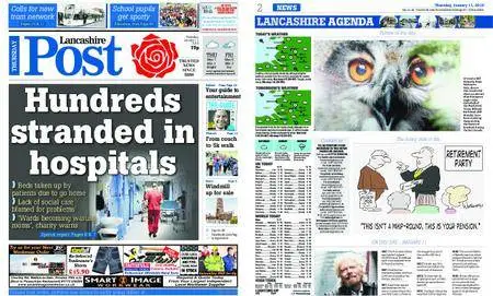Lancashire Evening Post – January 11, 2018
