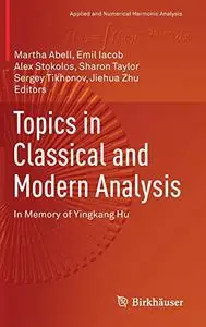 Topics in Classical and Modern Analysis: In Memory of Yingkang Hu (Repost)