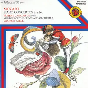 Mozart: Piano Concertos K.467 and K.491 - Robert Casadesus; The Cleveland Orchestra; George Szell
