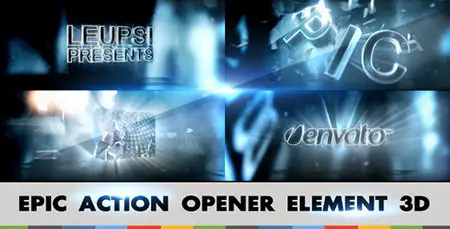 Epic Action Opener Element 3D - Project for After Effects (VideoHive)
