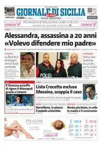 Giornale di Sicilia Sicilia Orientale - 9 Ottobre 2017