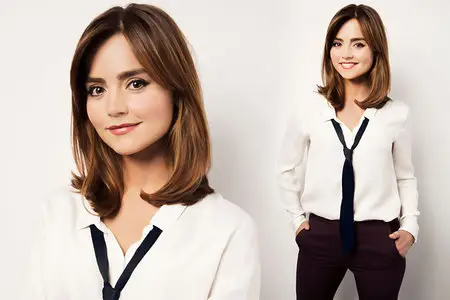 Jenna-Louise Coleman - Doctor Who season 8 promoshoot