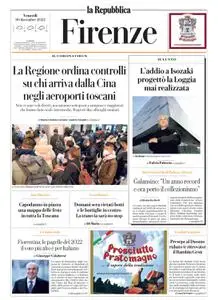 la Repubblica Firenze - 30 Dicembre 2022