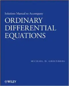 Solutions Manual to Accompany Ordinary Differential Equations (Repost)
