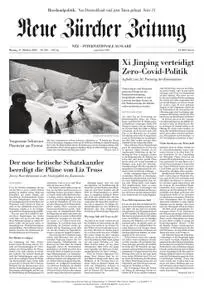 Neue Zürcher Zeitung International – 17. Oktober 2022