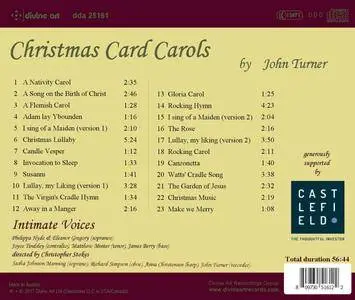 Intimate Voices & John Turner - Christmas Card Carols (2017)