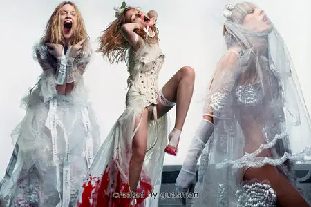 Sasha Pivovarova - Craig McDean Photoshoot