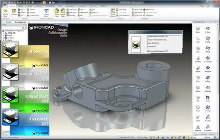IronCAD Design Collaboration Suite 2014 version 16.0 SP2