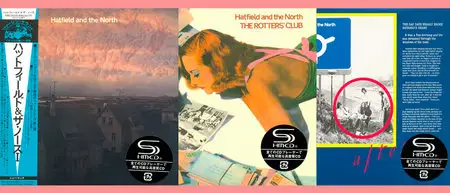 Hatfield And The North - 3x Japanese Reissue (SHM-CD '2011) [1974-1980]