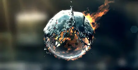Fire & Water Logo - Project for After Effects (VideoHive)