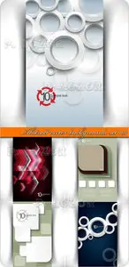 Abstract vector backgrounds set 101