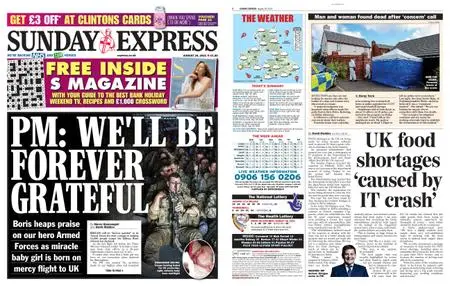 Daily Express – August 29, 2021