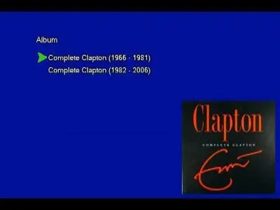 Eric Clapton - Complete Clapton (2007) [4LP Box Set, Vinyl Rip 16/44 & mp3-320 + DVD]