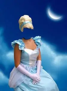 Cinderella - Template for Photoshop
