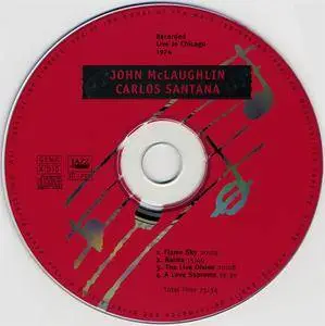 John McLaughlin/Carlos Santana - Live In Chicago (1993) {Jazz Door}