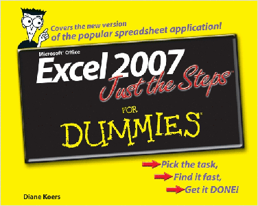 Excel 2007 (Just the Steps For Dummies)