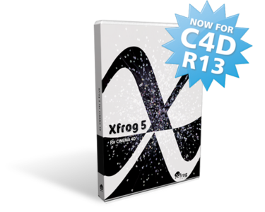 XFrog 5.0.2 for CINEMA 4D R12 & R13 Win/Mac