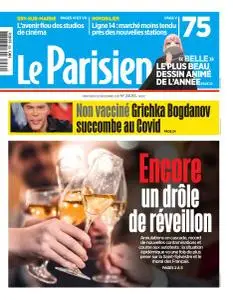 Le Parisien du Mercredi 29 Décembre 2021