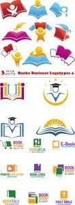 Vectors - Books Business Logotypes 4