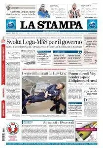 La Stampa Torino Provincia e Canavese - 15 Marzo 2018