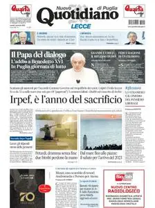 Quotidiano di Puglia Lecce - 2 Gennaio 2023