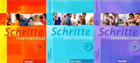 Schritte international 4, 5, 6. Kursbuch + Arbeitsbuch mit Audio-CDs zum Arbeitsbuch und interaktiven Übungen
