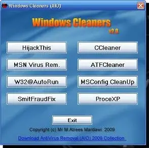 Windows Cleaners 2.0 AIO